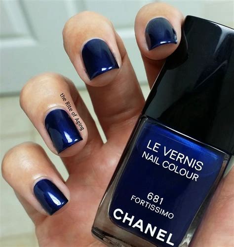 light blue chanel nail polish|Chanel nail polish navy blue.